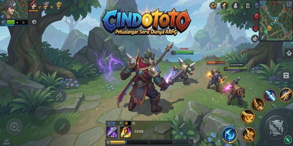 Tampilan gameplay seru di dunia petualangan CINDOTOTO.