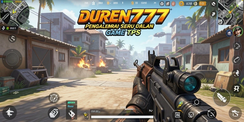 Gameplay DUREN777 yang mengesankan dalam pertempuran TPS.