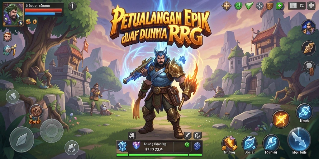 Tampilkan gameplay seru K234 dalam dunia RPG yang menakjubkan.