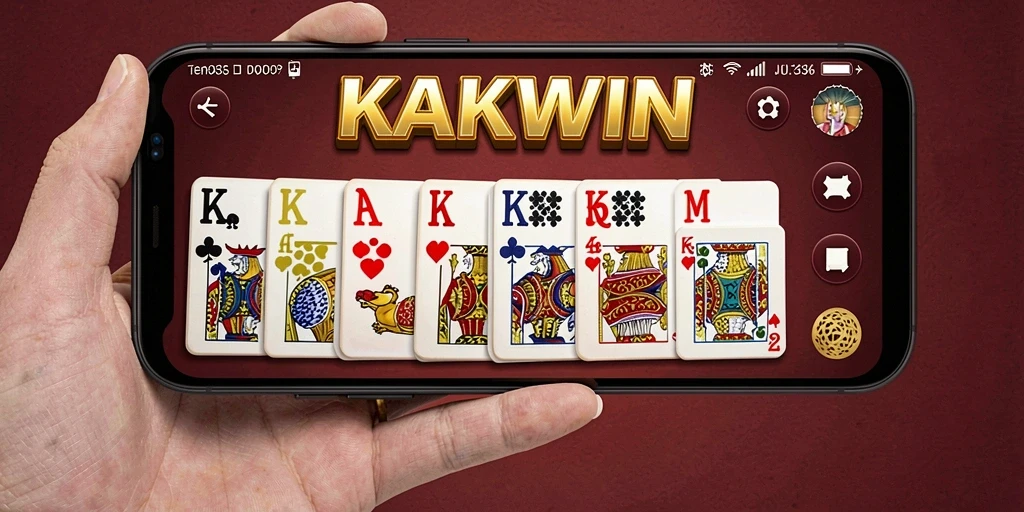 Gameplay seru KAKWIN menampilkan momen-momen menegangkan dalam permainan domino.