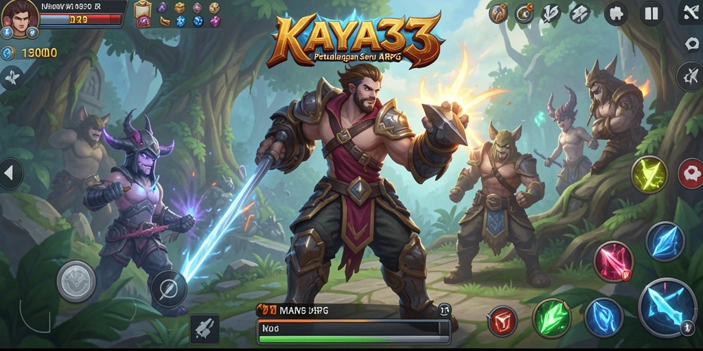 Tampilan gameplay KAYA33 yang seru dan menarik dalam genre ARPG.
