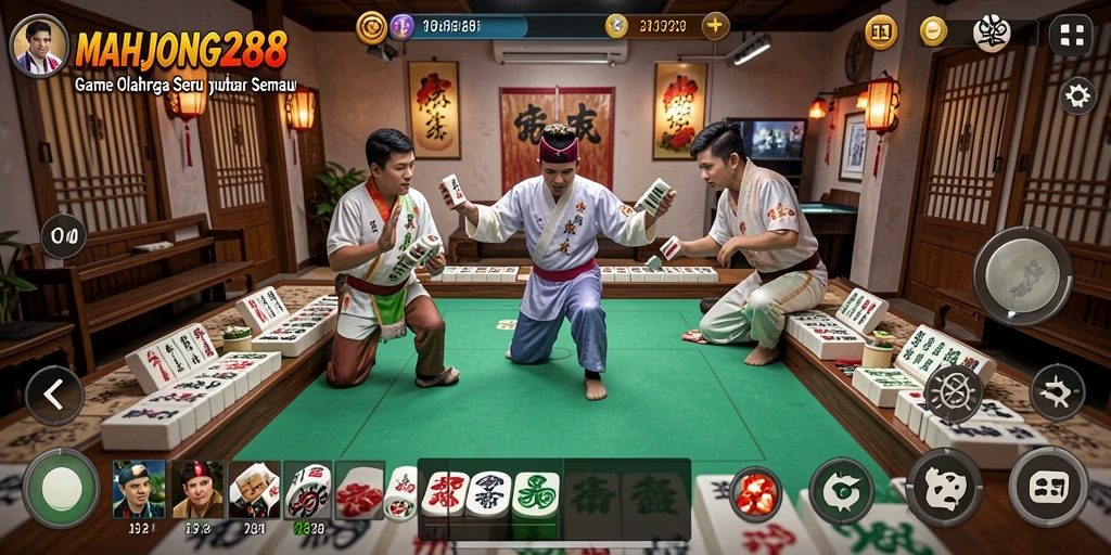 Gameplay seru dan kompetitif dari MAHJONG288.