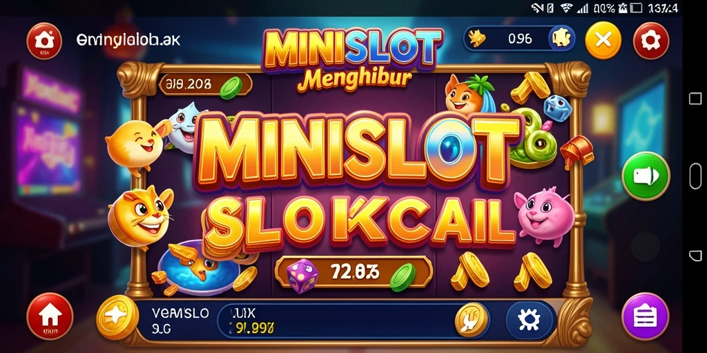 Screenshot menunjukkan gameplay <strong>MINISLOT</strong> yang menarik dan menyenangkan.