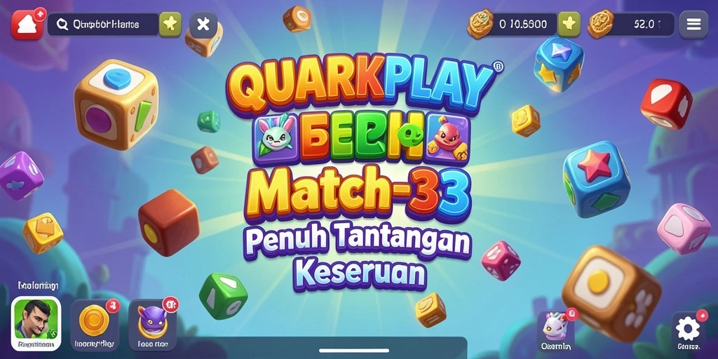 Tampilan warna-warni dan gameplay seru dari QUARKPLAY.