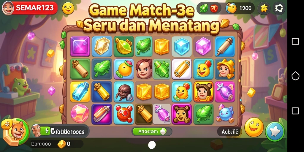 Tampilan gameplay SEMAR123 yang seru dan penuh warna.