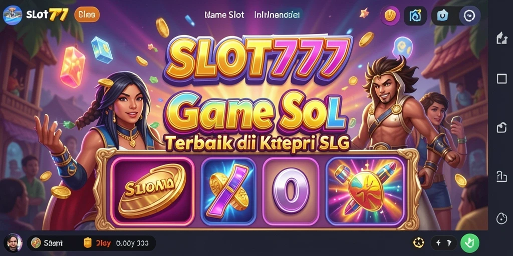 Tampilan gameplay SLOT777 yang menarik dan seru.