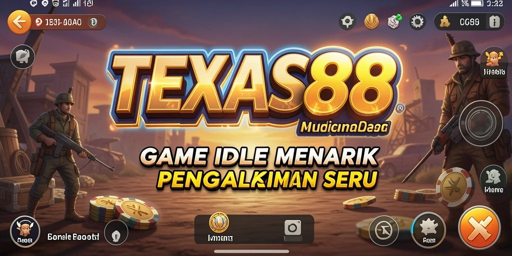Gameplay menyenangkan dalam TEXAS88 dengan elemen idle yang menarik.